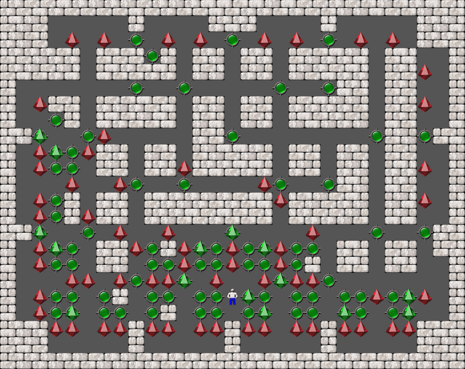 Sokoban Bugs509 collection level 480